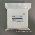 1000B Free Free Knitted Polyester Industri Cleanroom Wipes